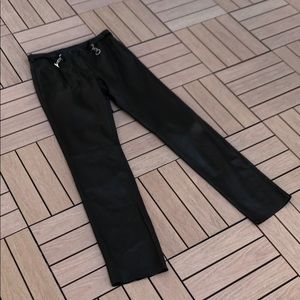 Pellessimo Dark brown leather pants, France